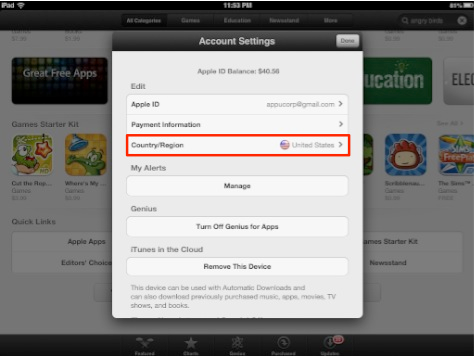 iOS 6 Bug: Your account is not valid for use in the xxx Store. You must switch to yyy Store before purchasing.