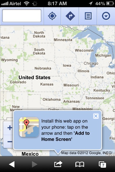 how to install google maps on ios6